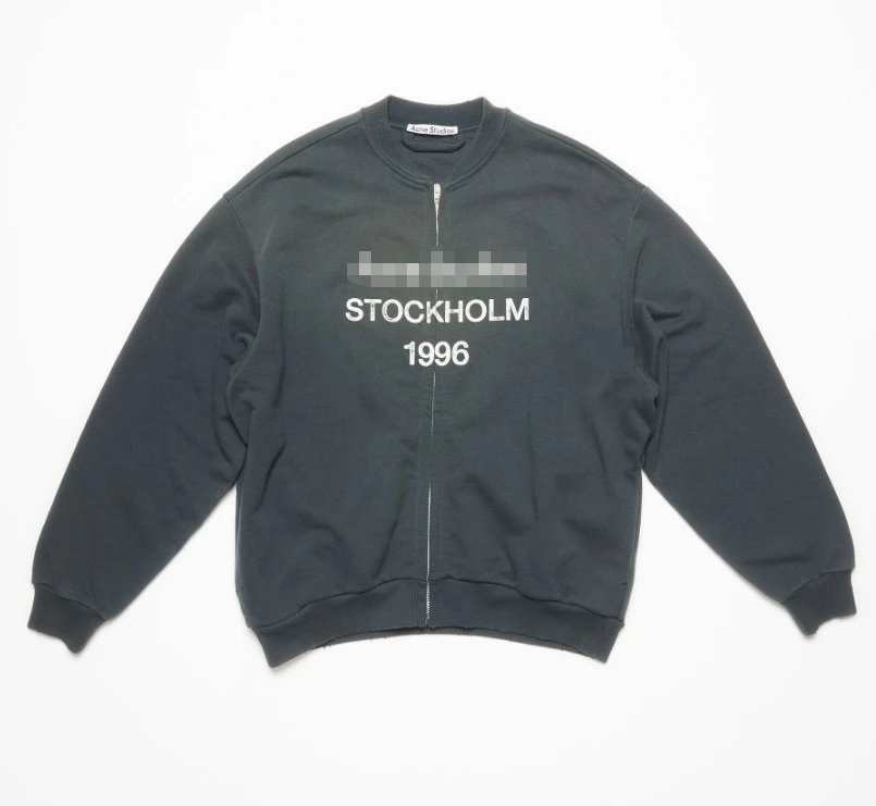 Acne Studios Stockholm 1996 Blue Tie-Dye Bomber Jacket Outerwear - 6
