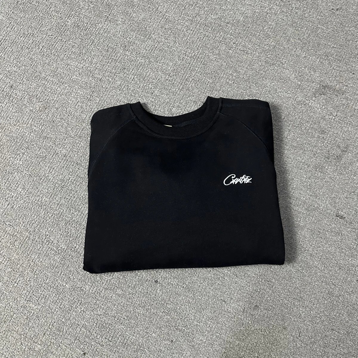Design HMP Classic Raglan Sleeve Sweatshirt Black Hoodie - 31