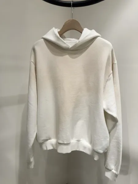 Design Oversized Cropped Hoodie Dark Gray - 6