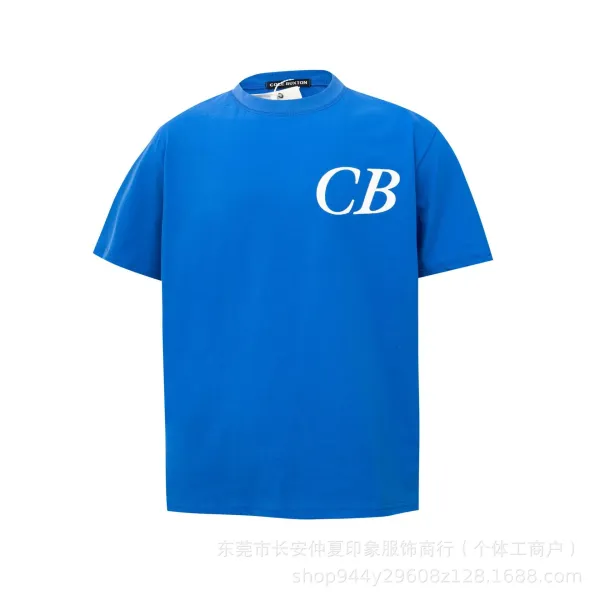 Cole Buxton CB Logo T-Shirt Blue - 1