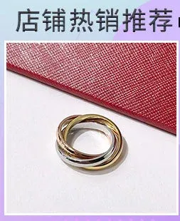 Cartier Trinity Bracelet with Gold Cord Jewelry - 3