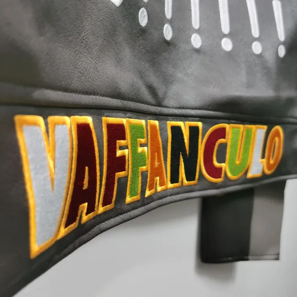 Design Vaffanculo Racing 46 Leather Jacket Black Multicolor Outerwear.leather Jacket - 10