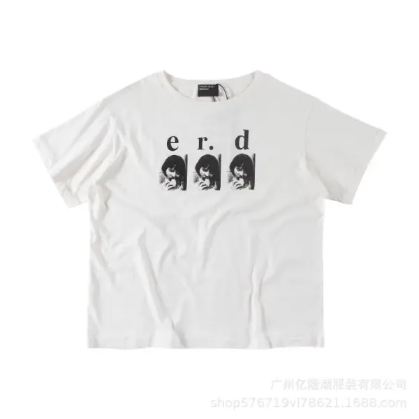 Design e.r.d. Graphic Print White T-Shirt - 1