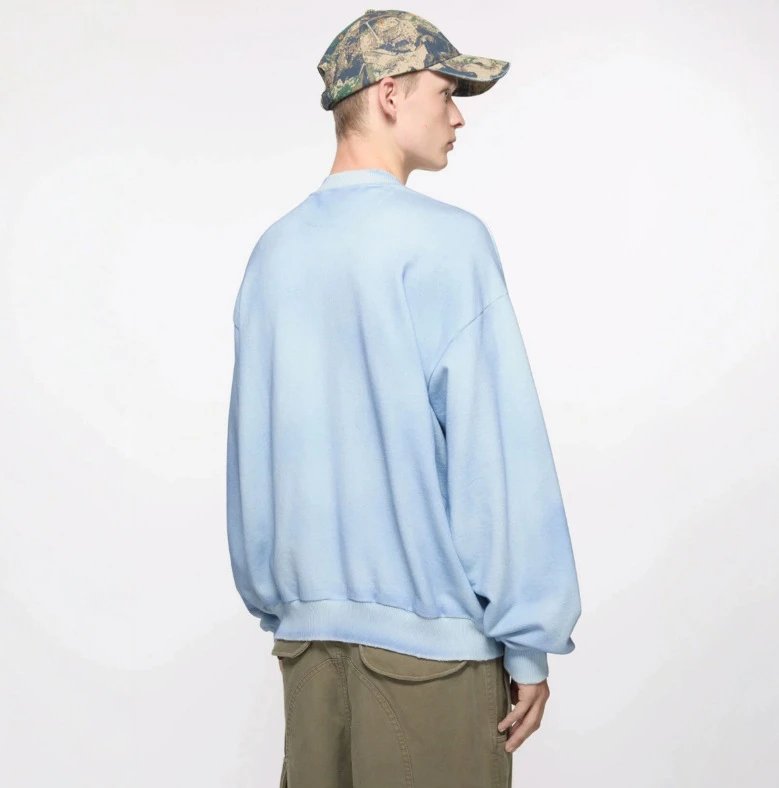 Acne Studios Stockholm 1996 Blue Tie-Dye Bomber Jacket Outerwear - 5