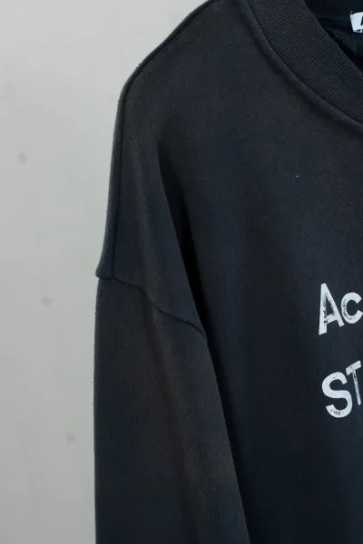 Acne Studios Stockholm 1996 Zip-Up Hoodie Black - 6