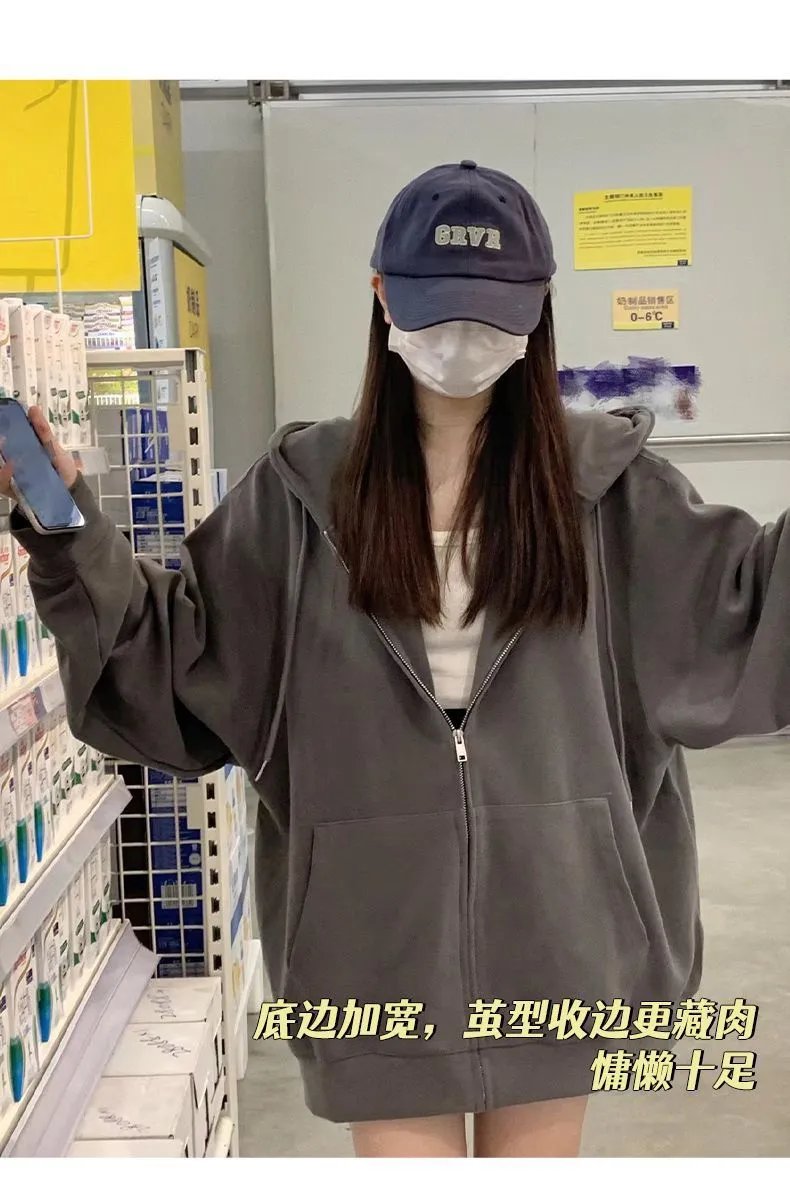 Design Zip-Up Hoodie Off-White Sweatshirt - 13