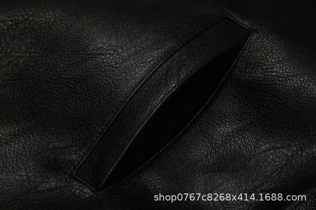 Enfants Riches Déprimés Studded Leather Jacket Black Leather Jacket - 11
