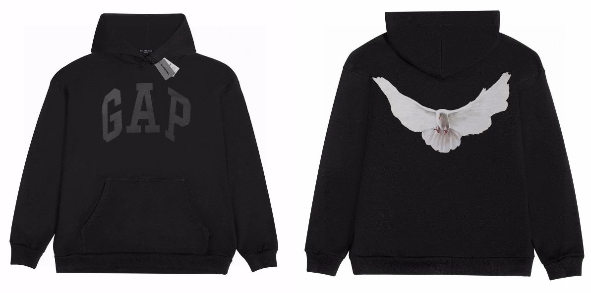 GAP Arch Logo Hoodie Black