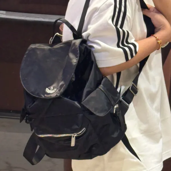 Adidas Originals Classic Flap Backpack Black - 1