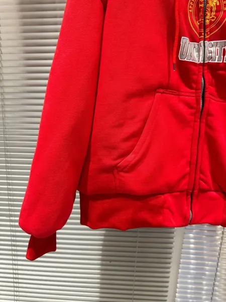 Design Pgh State University Red Hooded Jacket Hoodie - 14