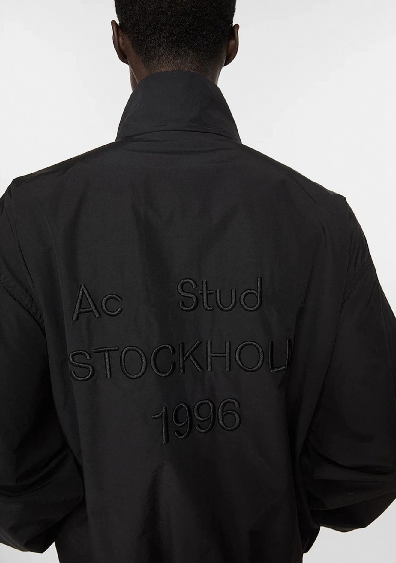 Acne Studios Stockholm 1996 Embroidered Windbreaker Jacket Outerwear - 6