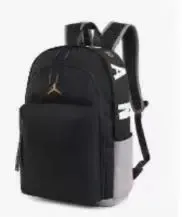 Air Jordan Backpack Black / Gray Casual Backpack - 1