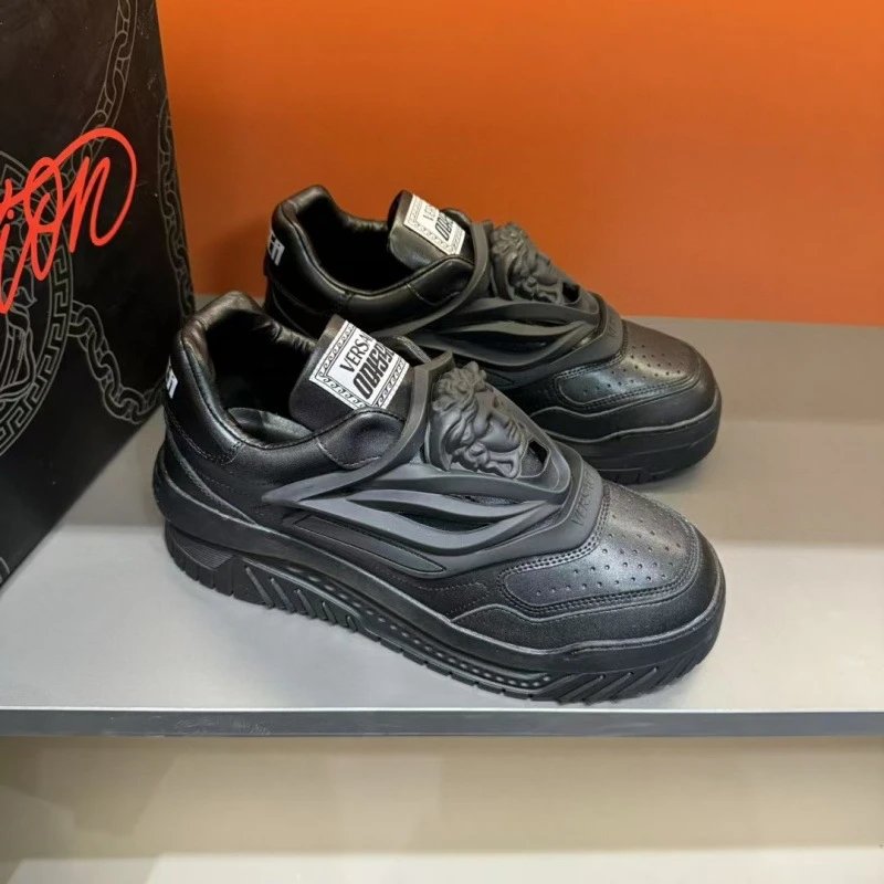 Versace Medusa Tech Sneakers Black Chunky Sneakers