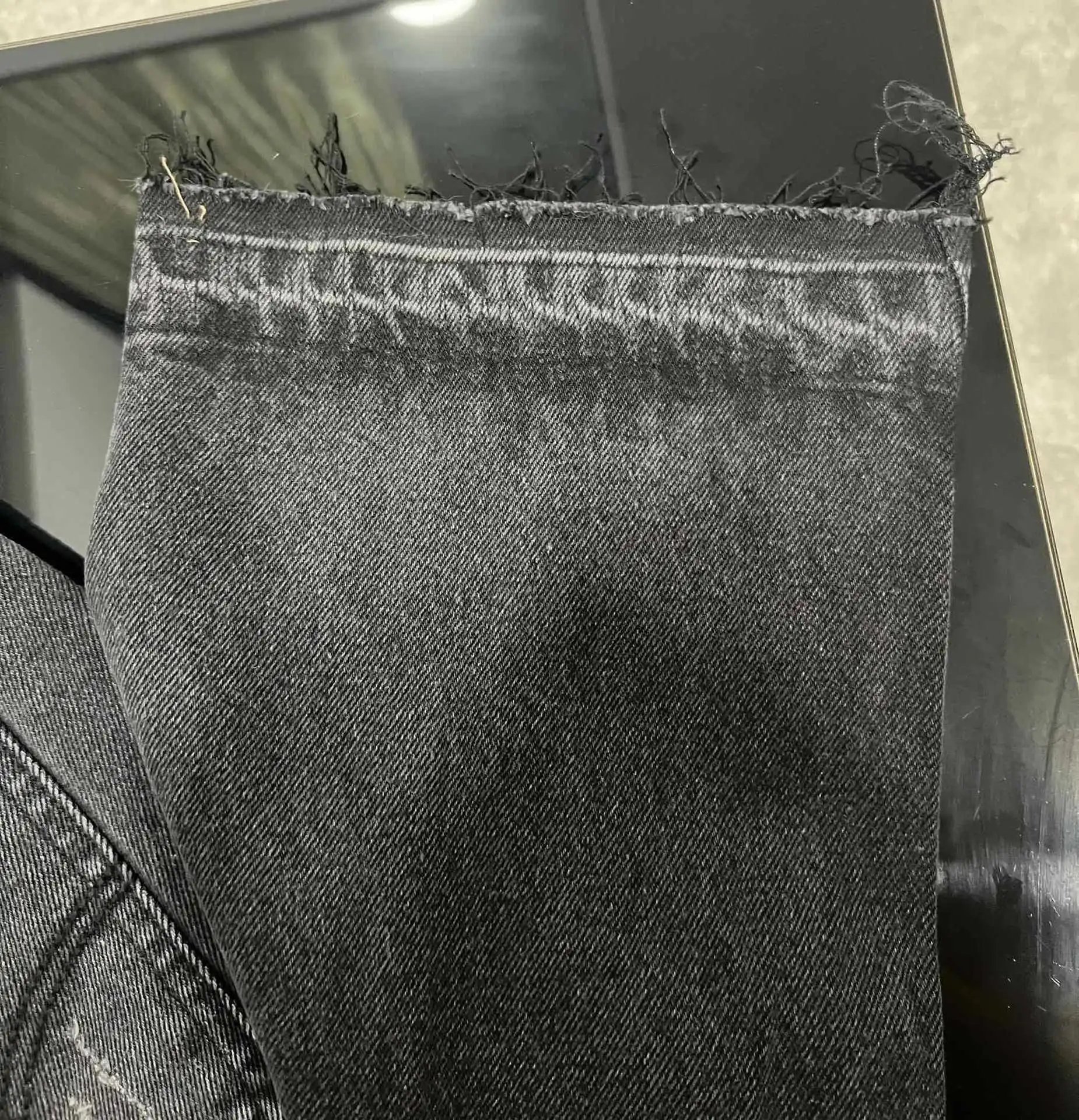 Chrome Hearts Cross-Embellished Distressed Black Jeans - 14
