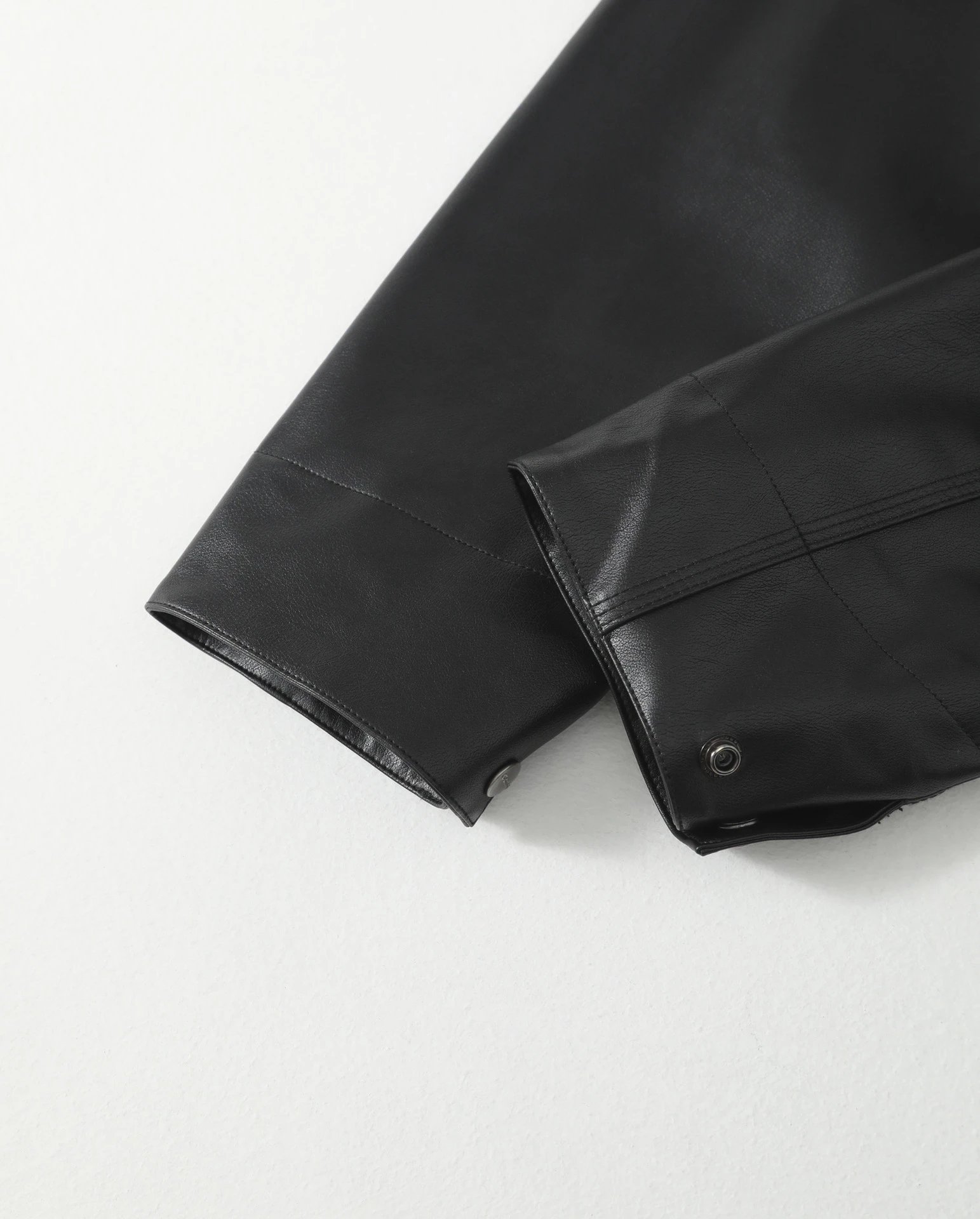 Carhartt Leather Jacket Black Leather-Jacket - 13