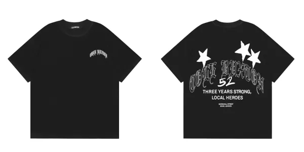 Cole Buxton Three Years Strong Black T-Shirt - 1