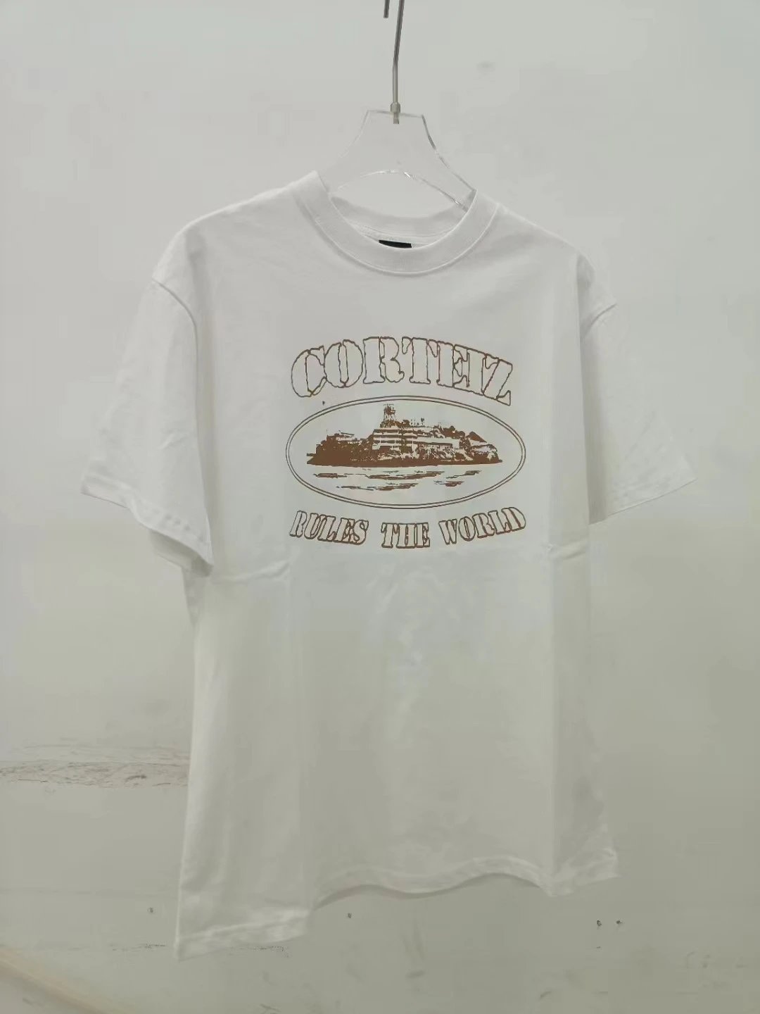 Corteiz Rules The World Graphic T-Shirt Navy - 34