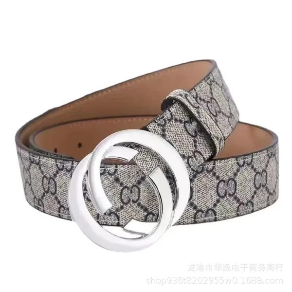 Gucci Web Stripe Leather Belt Black - 6
