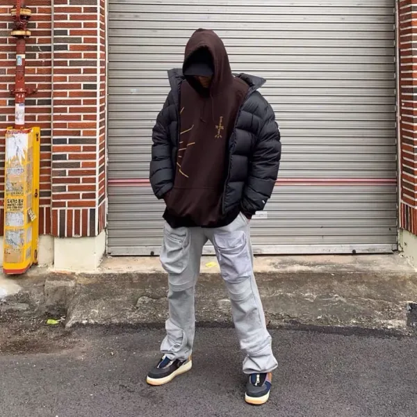 Travis Scott x Fragment Design 'Highest Room' Brown Hoodie - 7