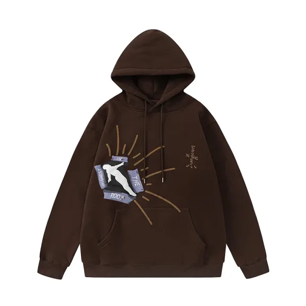 Travis Scott x Fragment Design 'Highest Room' Brown Hoodie - 12