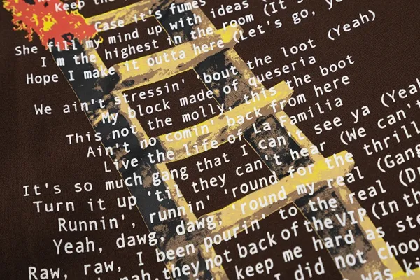 Travis Scott x Fragment Design 'Highest Room' Brown Hoodie - 20