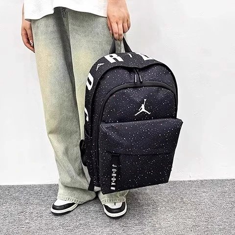 Air Jordan Graphic Print Backpack White Multicolor - 16