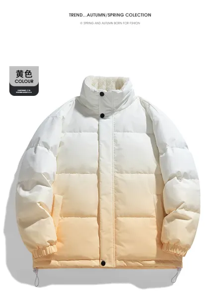 Design Cloud Dye Puffer Jacket Multicolor Down Jacket - 29