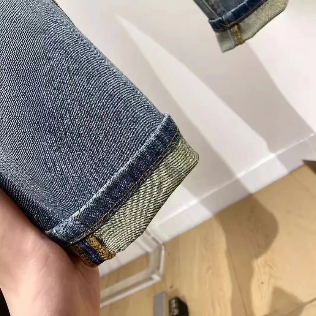Emporio Armani Distressed Blue Jeans - 18