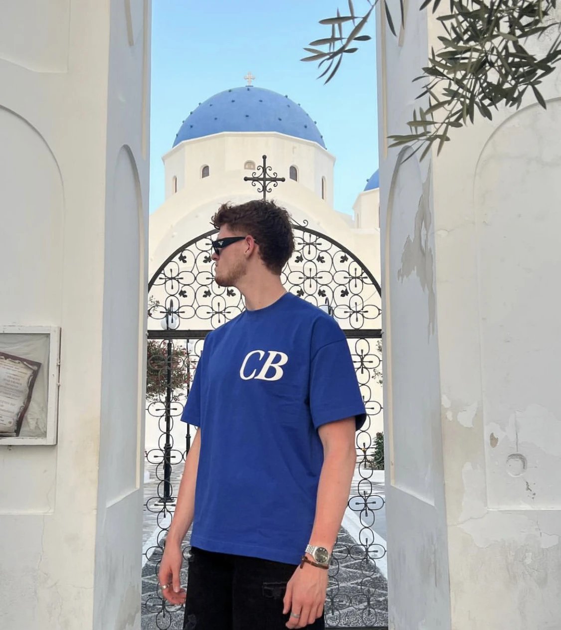 Cole Buxton Arch Logo Black T-Shirt - 7