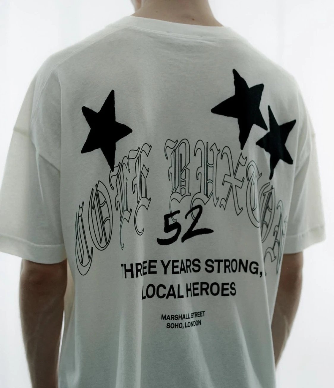 Cole Buxton Arch Logo Black T-Shirt - 4