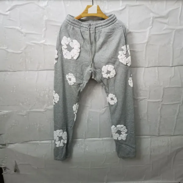 Design Floral Print Red Hoodie - 17
