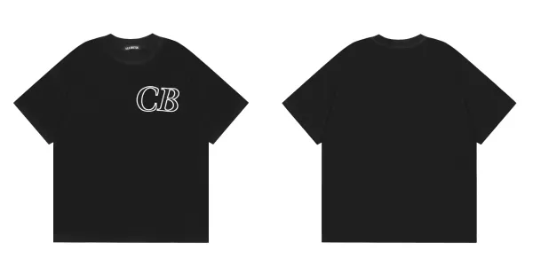 Cole Buxton CB Logo Black Oversized T-Shirt - 1