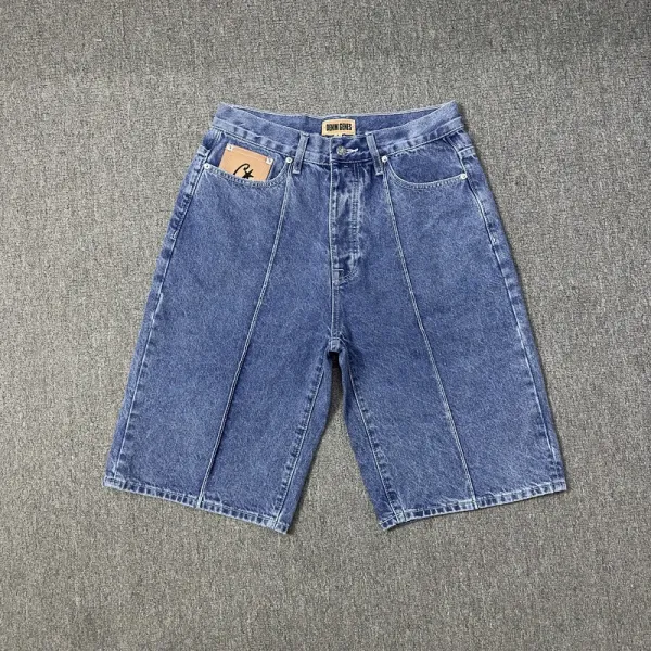 Denim Tears White Pleated Straight-Leg Jeans - 18