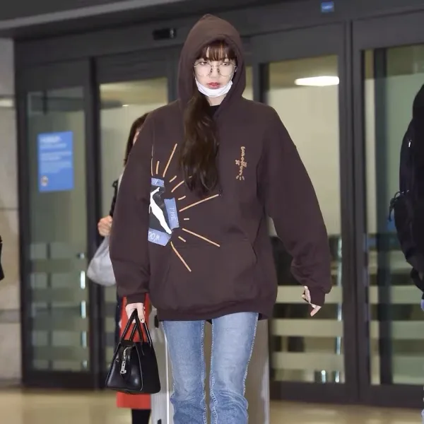 Travis Scott x Fragment Design 'Highest Room' Brown Hoodie - 10