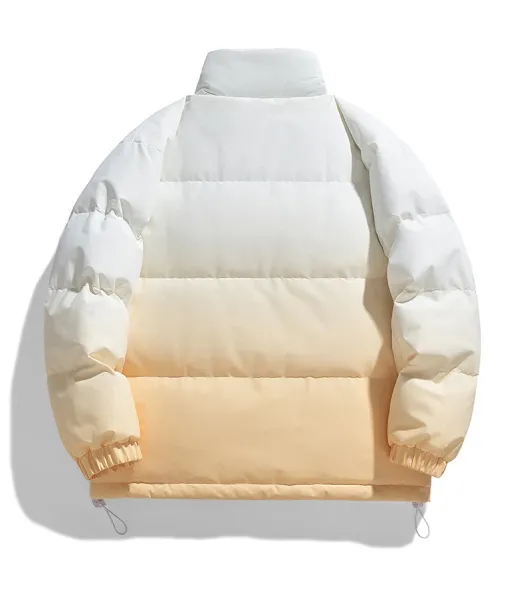 Design Cloud Dye Puffer Jacket Multicolor Down Jacket - 30