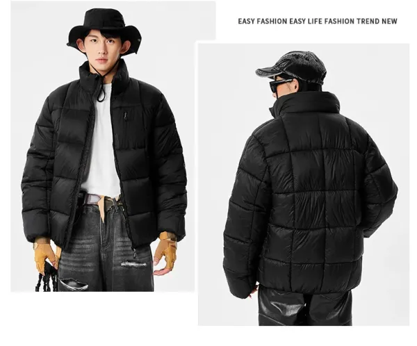 Design Puffer Jacket Olive Green Down Jacket Outerwear.down Jacket - 9