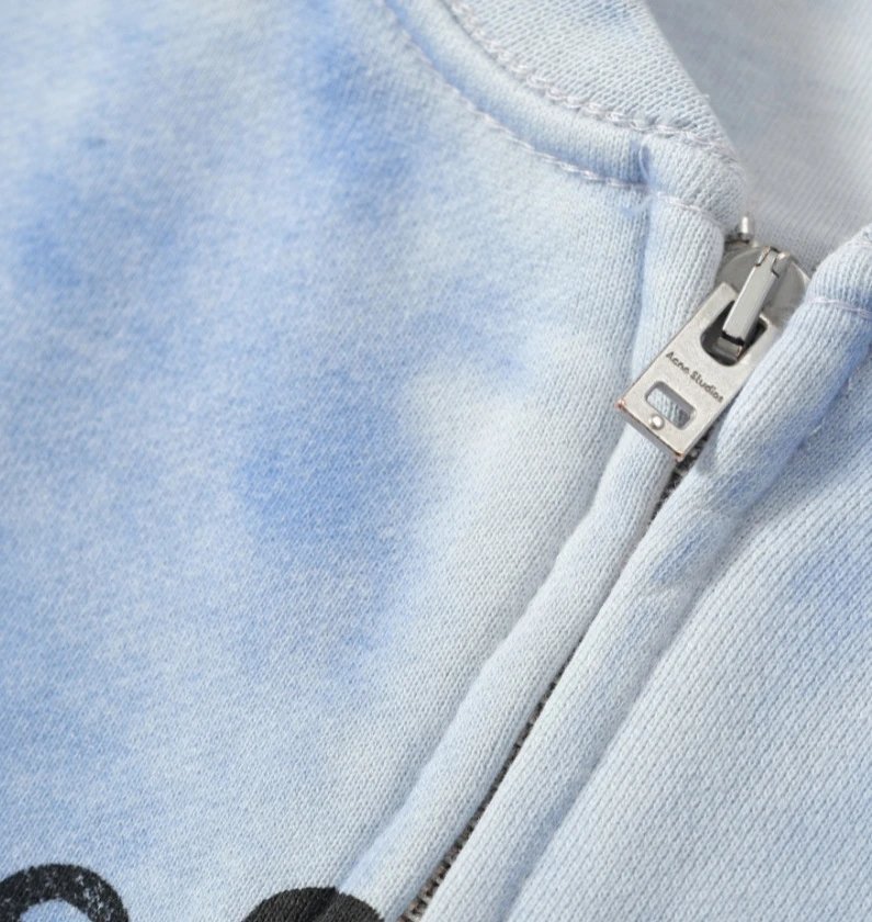 Acne Studios Stockholm 1996 Blue Tie-Dye Bomber Jacket Outerwear - 8