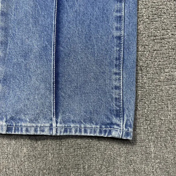 Denim Tears White Pleated Straight-Leg Jeans - 17