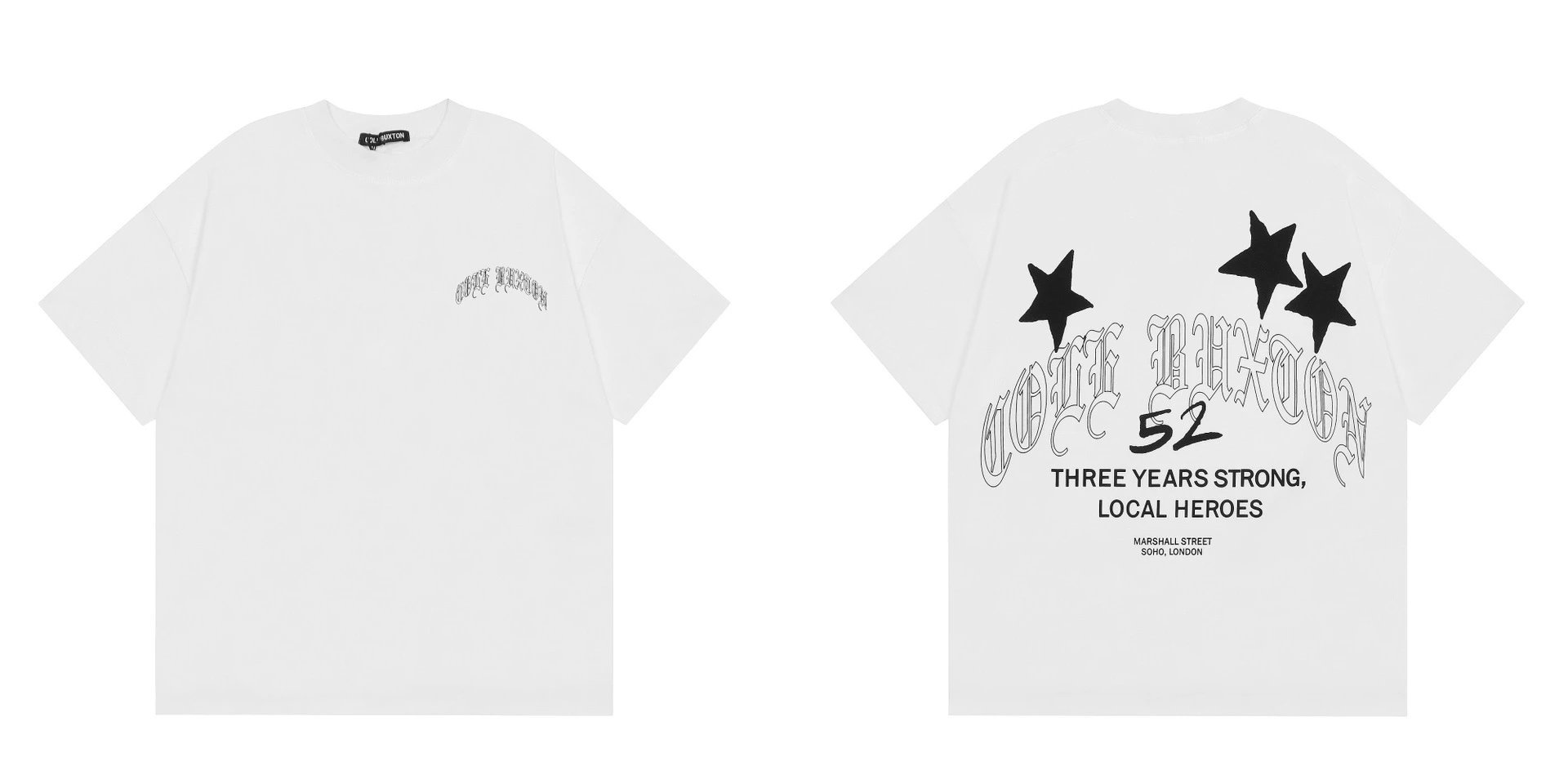 Cole Buxton Three Years Strong White T-Shirt - 1