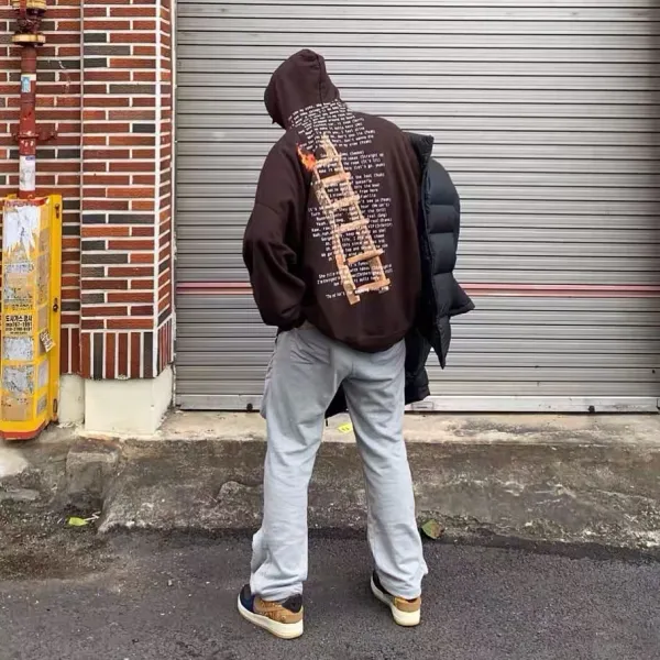 Travis Scott x Fragment Design 'Highest Room' Brown Hoodie - 8