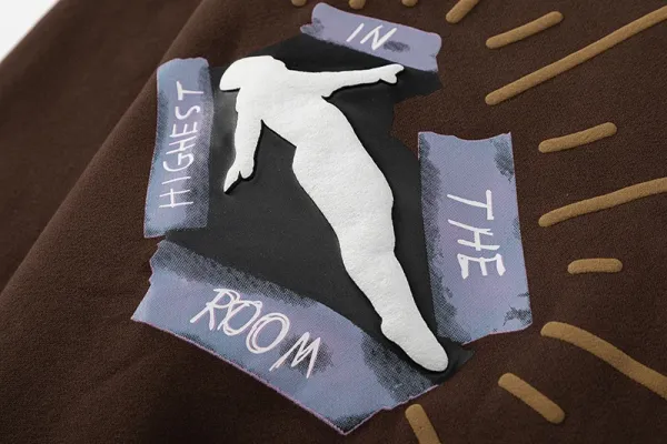 Travis Scott x Fragment Design 'Highest Room' Brown Hoodie - 16