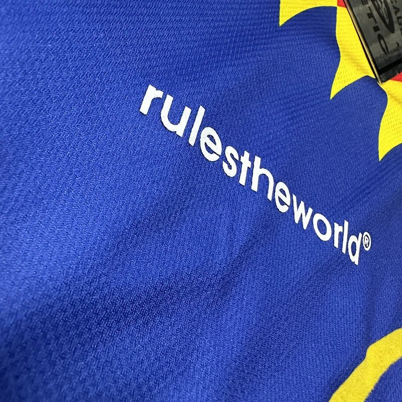 Rules The World x Corteiz Football Jersey White Red Yellow - 5