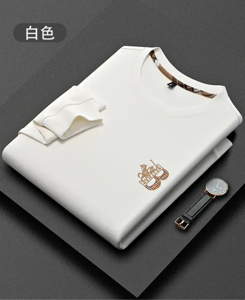 Design PAISENLONG Graphic Logo Long Sleeve Crewneck Gray Sweatshirt Sweater - 14
