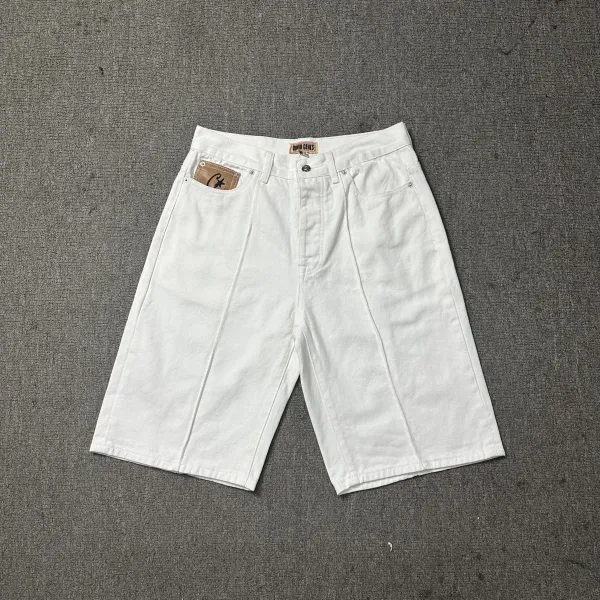 Denim Tears White Pleated Straight-Leg Jeans - 24