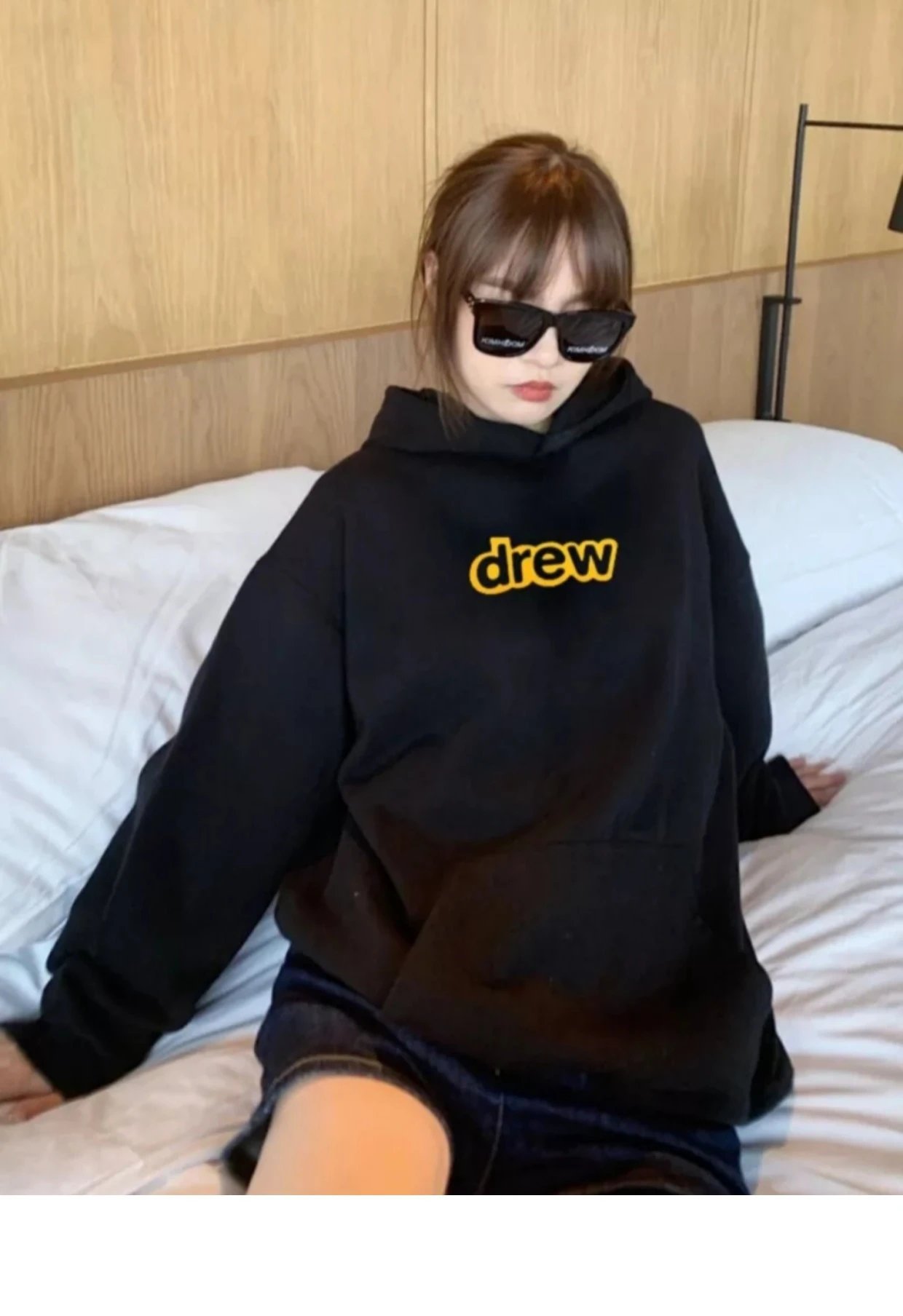 Drew House Smiley Face Hoodie Yellow - 12