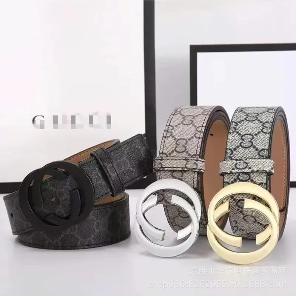 Gucci Web Stripe Leather Belt Black - 3