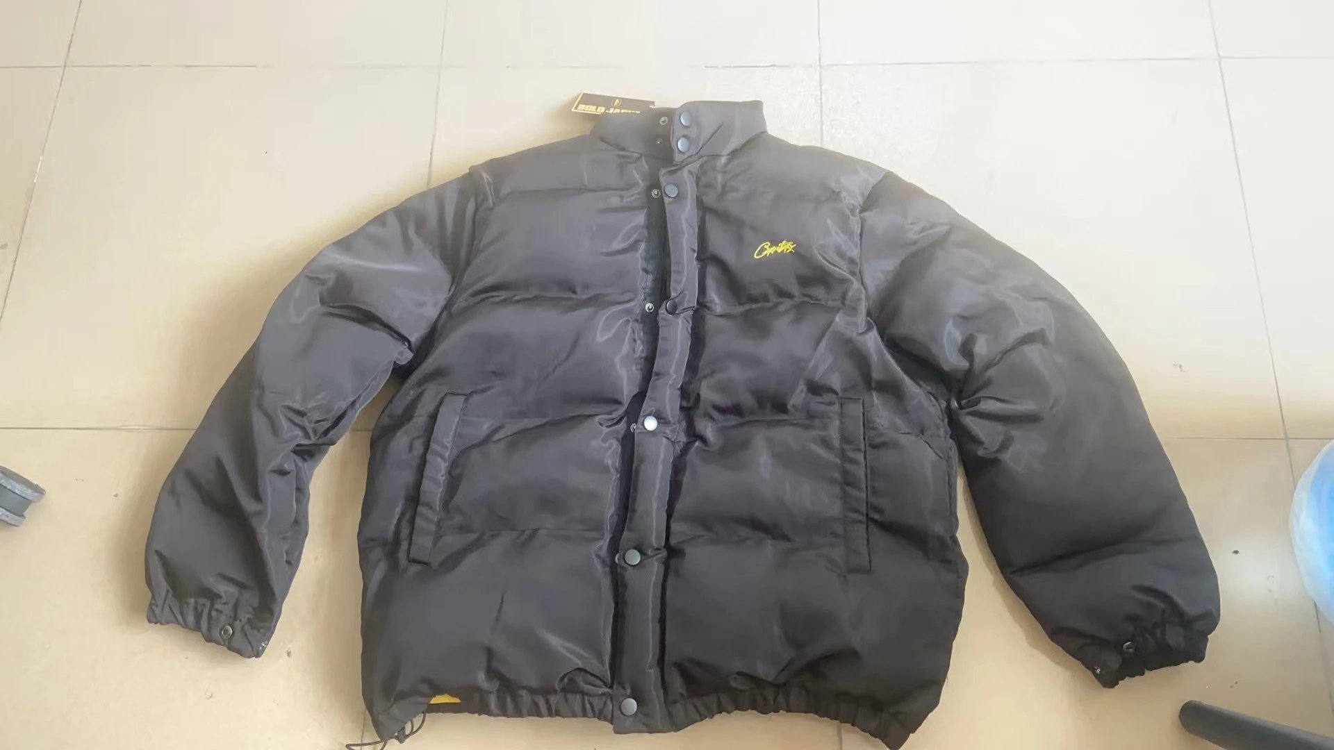 Design Cortez Puffer Jacket Light Gray Down Jacket - 7