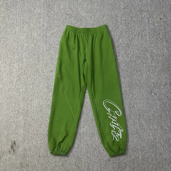 Design Ship Print Gray Sweatpants - 50