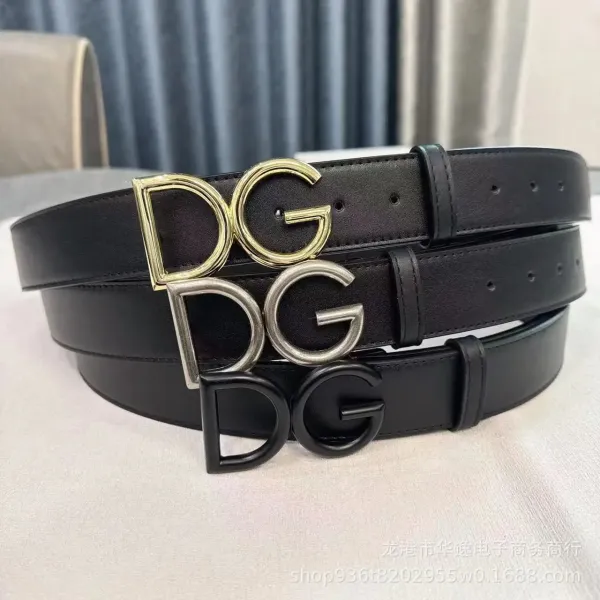 Gucci Double G Buckle Leather Belt Black - 4