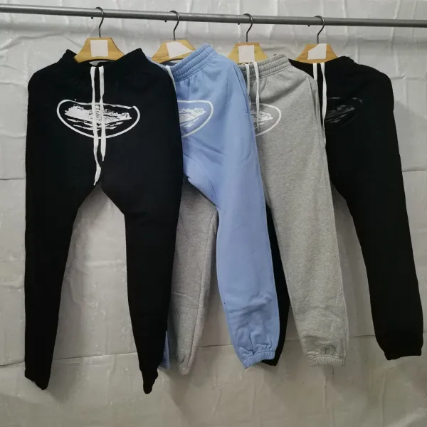 Design Ship Print Gray Sweatpants - 21